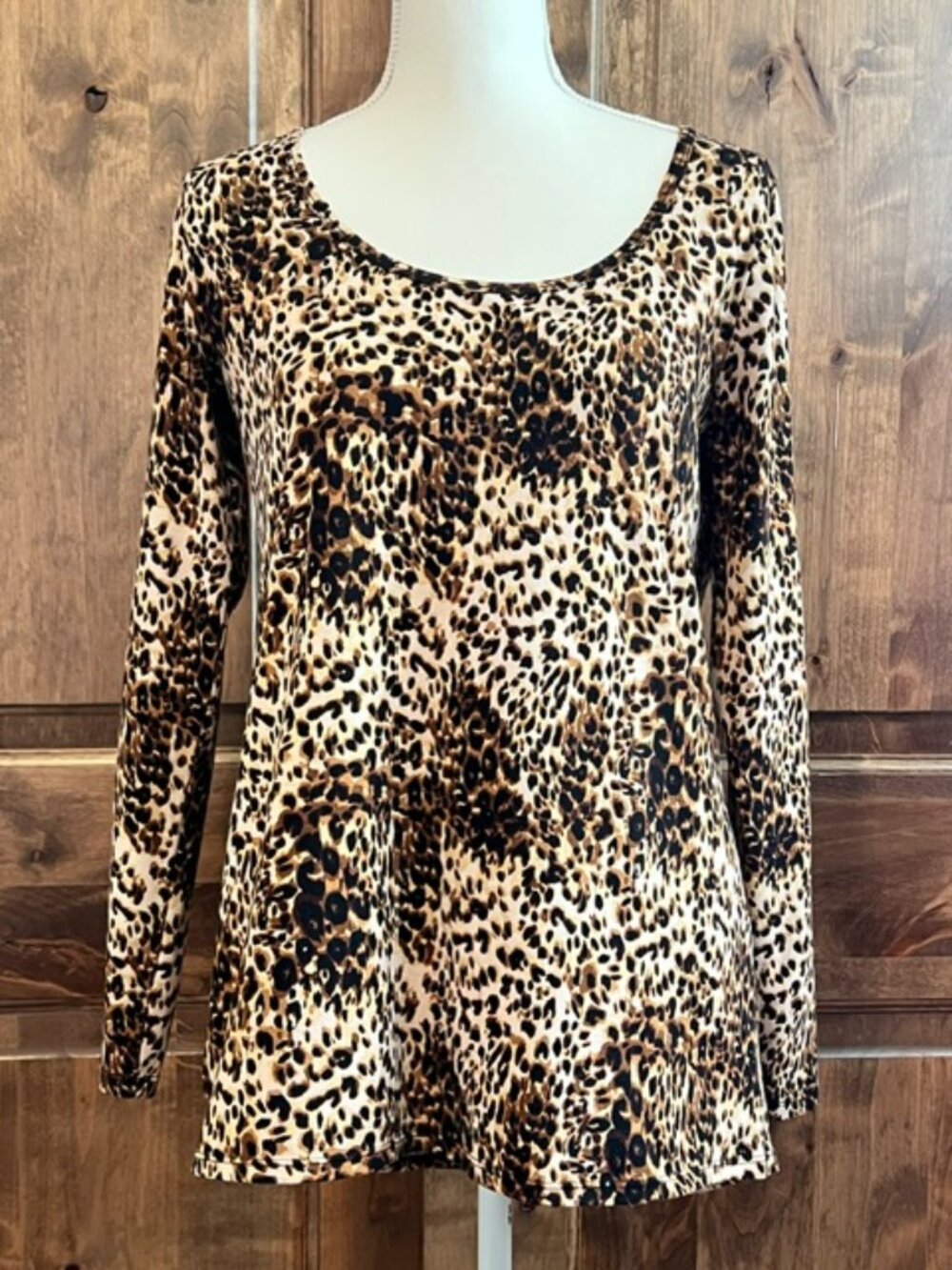 LuLaRoe Leopard Tunic Top